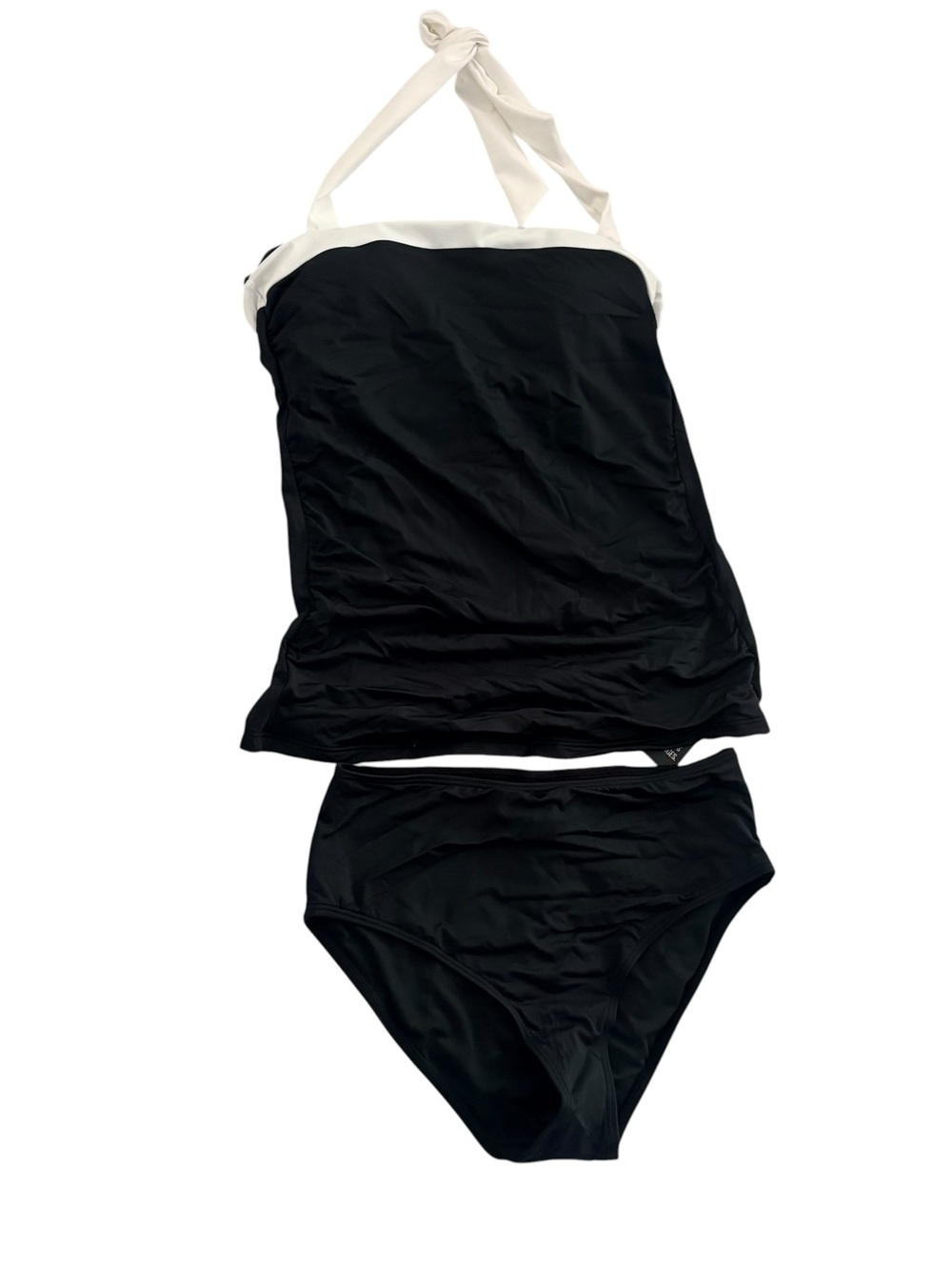 Womens Two Piece Tankini Swimsuit Tummy Control Bathing Suits Slim Halter Sz S - Picture 3 of 6